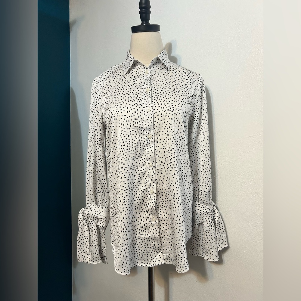 Polka Dot Dillon Shirt - Banana Republic